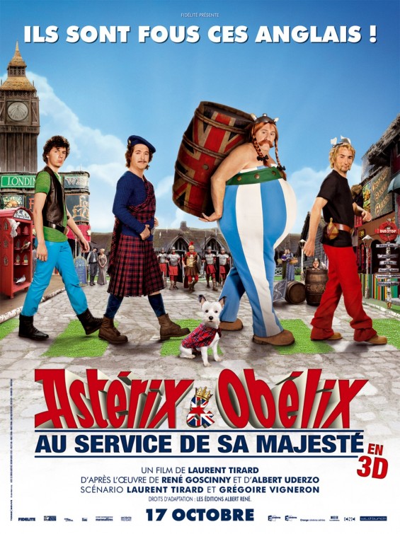 Asterix i Obelix W służbie jej